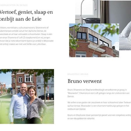 Mooiwater Hotell Deinze Exteriör bild